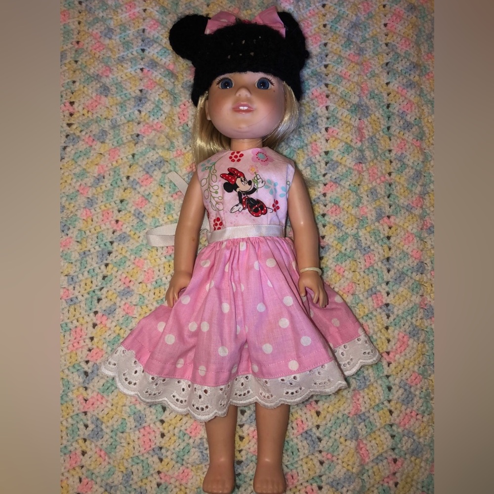 SOLD! American Girl Wellie Wisher doll dress handmade